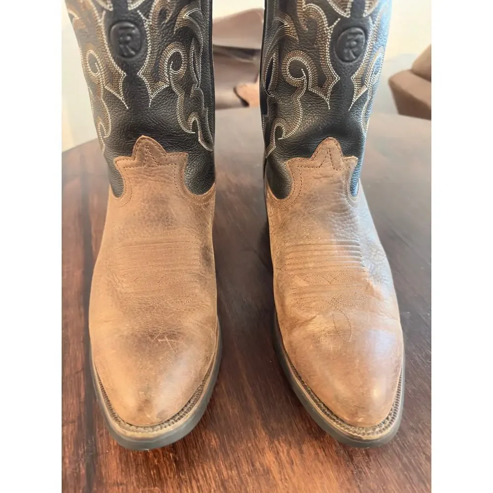 Tony Lama Genuine Leather Cowboy Boots Men's Size 11EE